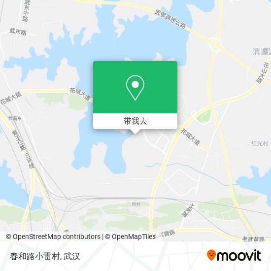 春和路小雷村地图