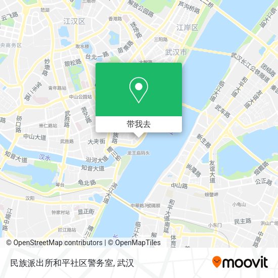 民族派出所和平社区警务室地图