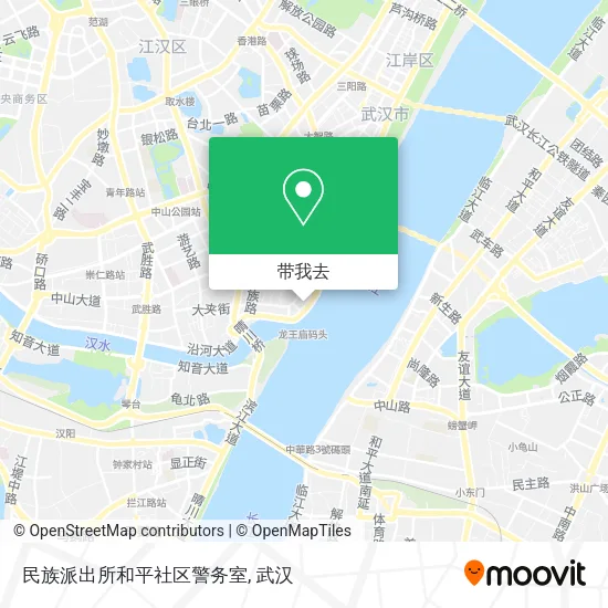 民族派出所和平社区警务室地图