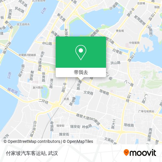 付家坡汽车客运站地图