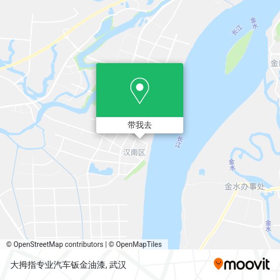 大拇指专业汽车钣金油漆地图
