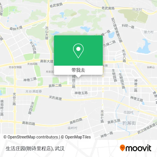 生活庄园(朗诗里程店)地图