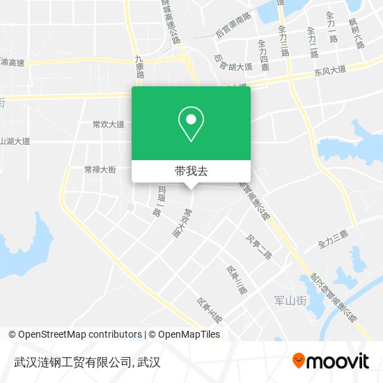 武汉涟钢工贸有限公司地图