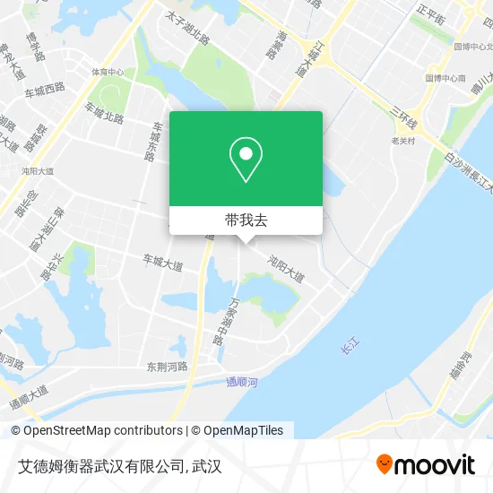 艾德姆衡器武汉有限公司地图