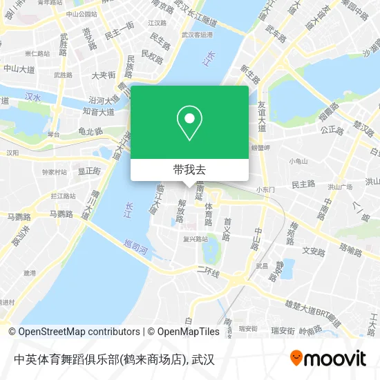 中英体育舞蹈俱乐部(鹤来商场店)地图