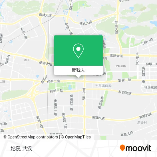 二妃寝地图