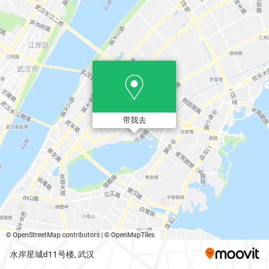 水岸星城d11号楼地图