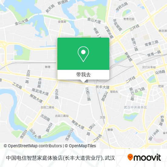 中国电信智慧家庭体验店(长丰大道营业厅)地图
