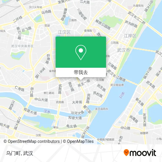 乌门町地图