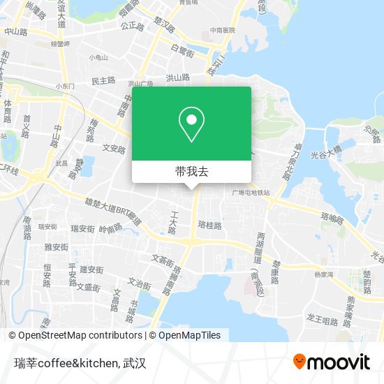 瑞莘coffee&kitchen地图