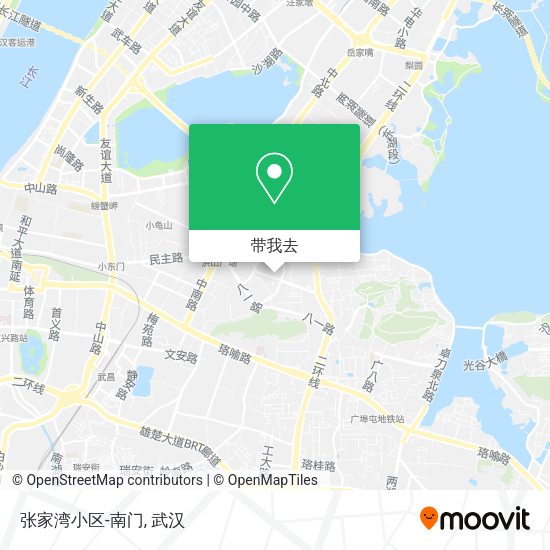 张家湾小区-南门地图