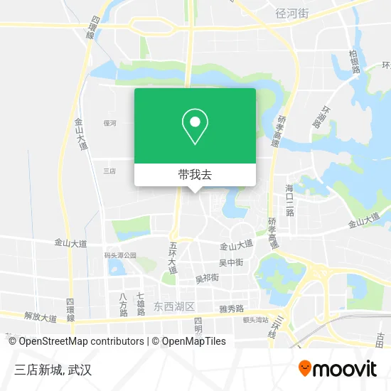 三店新城地图