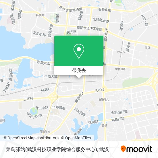 菜鸟驿站(武汉科技职业学院综合服务中心)地图