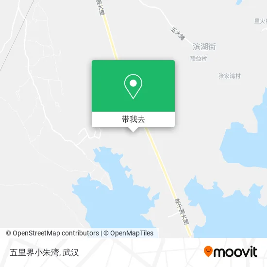 五里界小朱湾地图