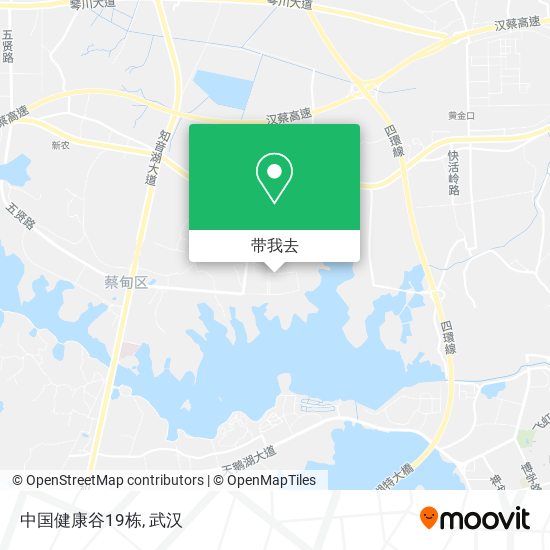 中国健康谷19栋地图