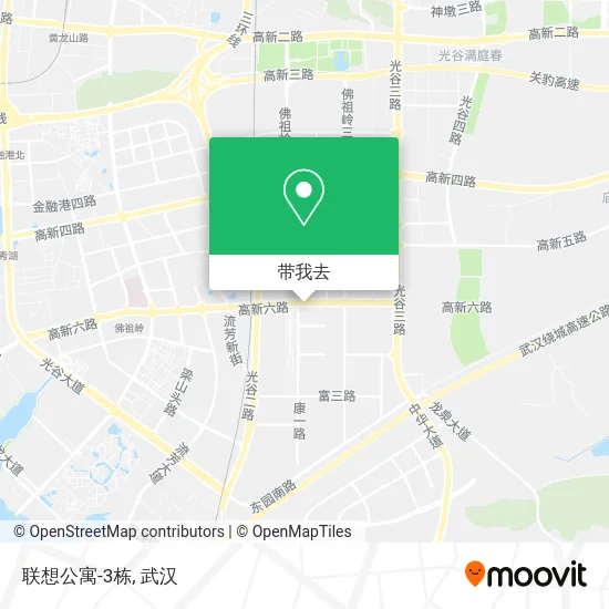 联想公寓-3栋地图