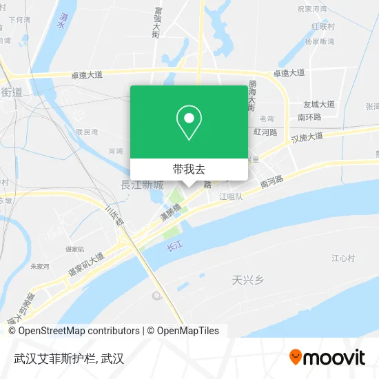 武汉艾菲斯护栏地图