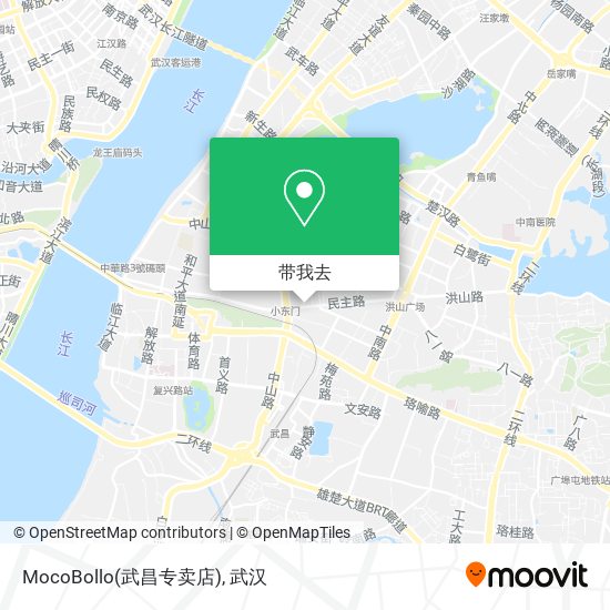 MocoBollo(武昌专卖店)地图