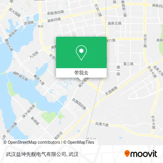 武汉益坤先舰电气有限公司地图