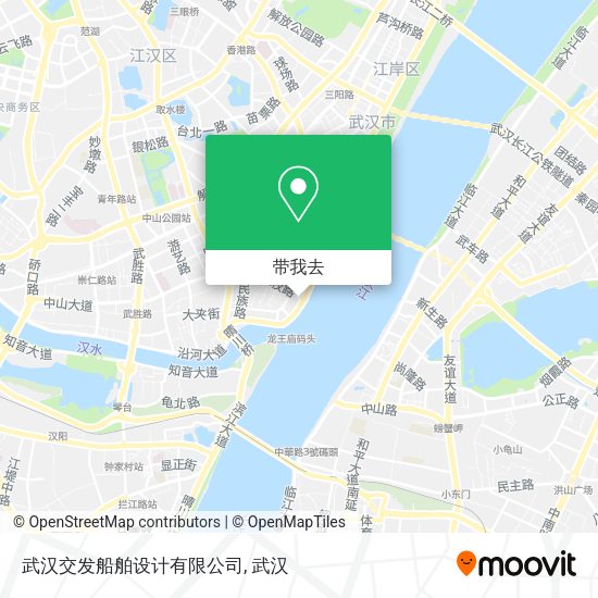 武汉交发船舶设计有限公司地图