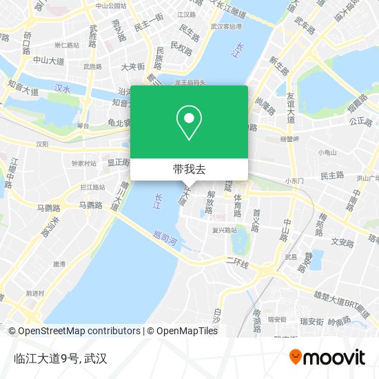 临江大道9号地图