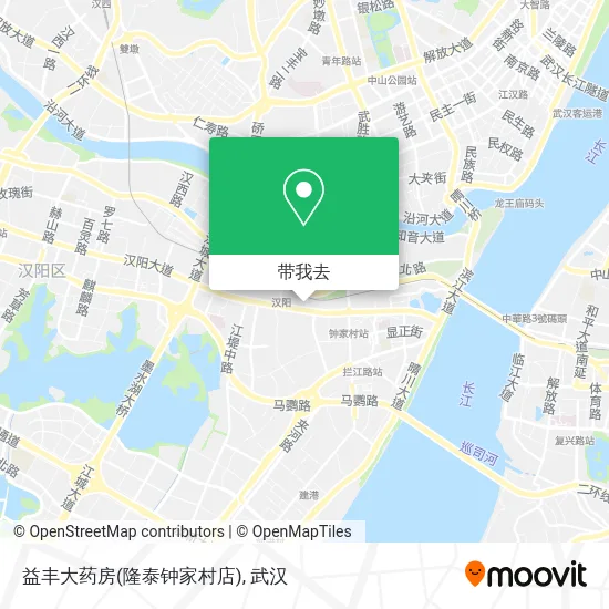 益丰大药房(隆泰钟家村店)地图