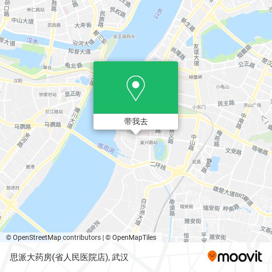 思派大药房(省人民医院店)地图