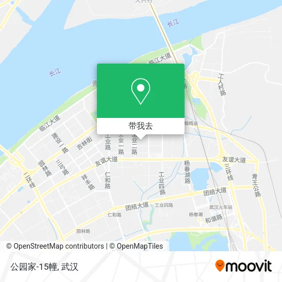 公园家-15幢地图