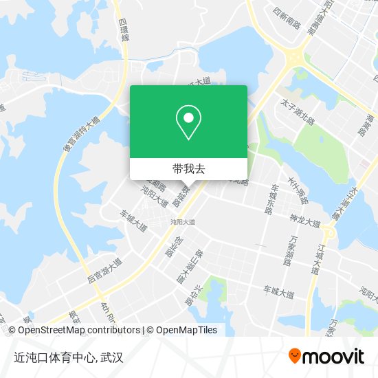 近沌口体育中心地图