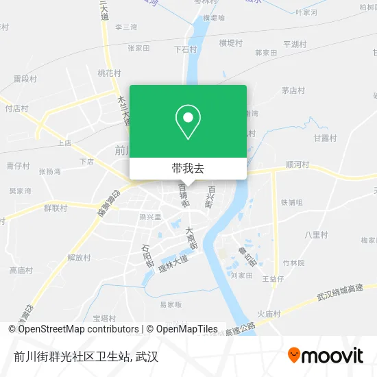 前川街群光社区卫生站地图