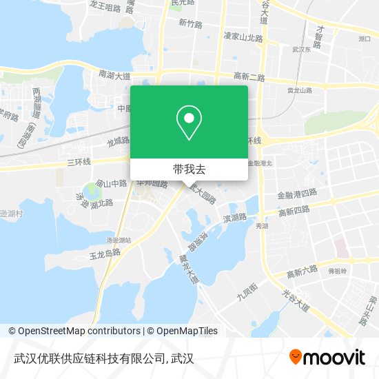 武汉优联供应链科技有限公司地图