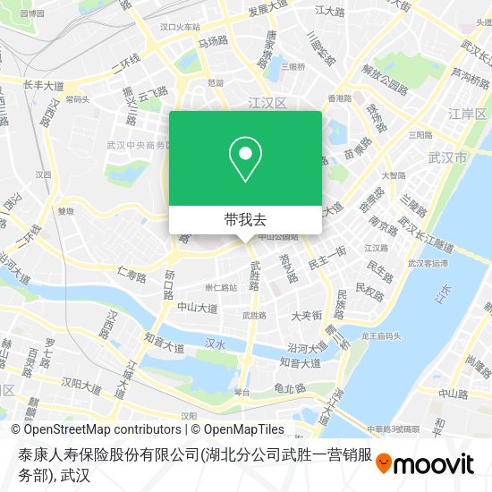 泰康人寿保险股份有限公司(湖北分公司武胜一营销服务部)地图
