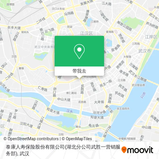 泰康人寿保险股份有限公司(湖北分公司武胜一营销服务部)地图