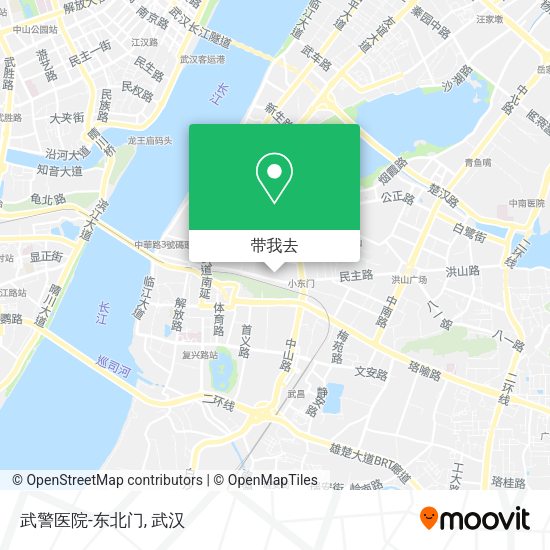 武警医院-东北门地图