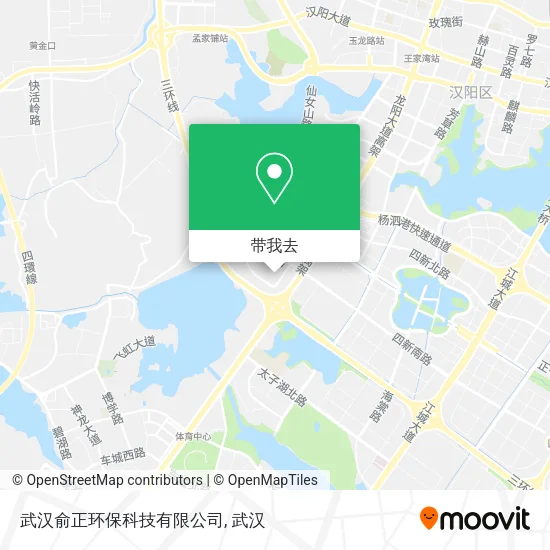 武汉俞正环保科技有限公司地图
