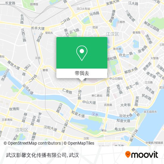 武汉影馨文化传播有限公司地图