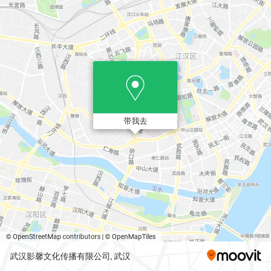 武汉影馨文化传播有限公司地图