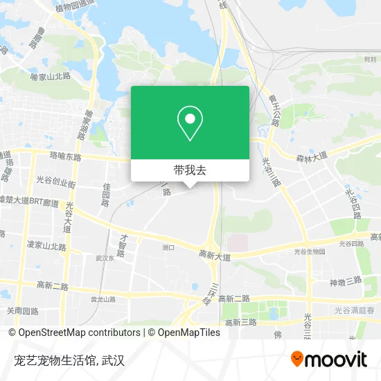 宠艺宠物生活馆地图