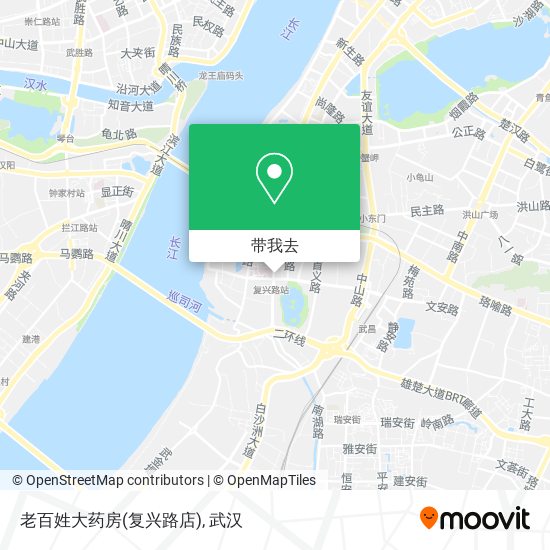 老百姓大药房(复兴路店)地图