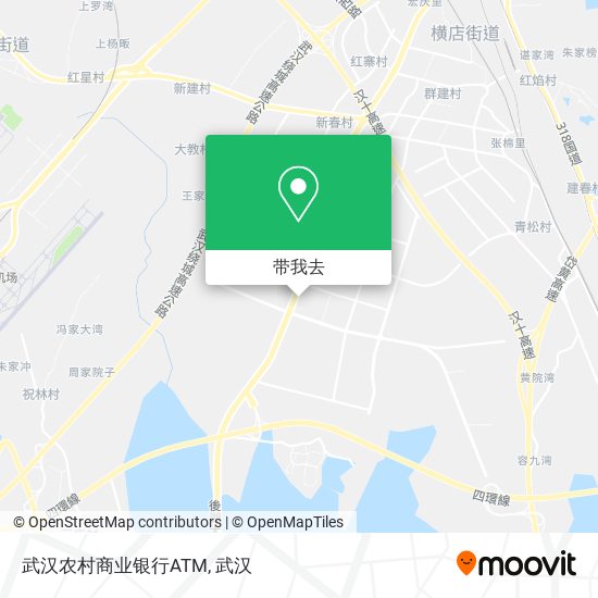 武汉农村商业银行ATM地图