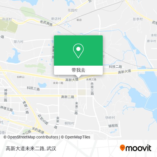 高新大道未来二路地图