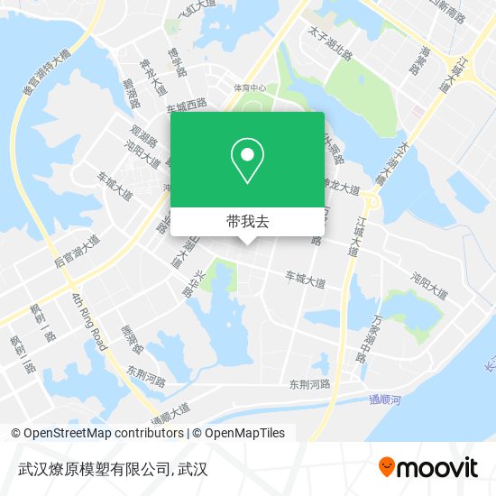 武汉燎原模塑有限公司地图