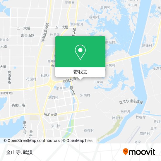 金山寺地图