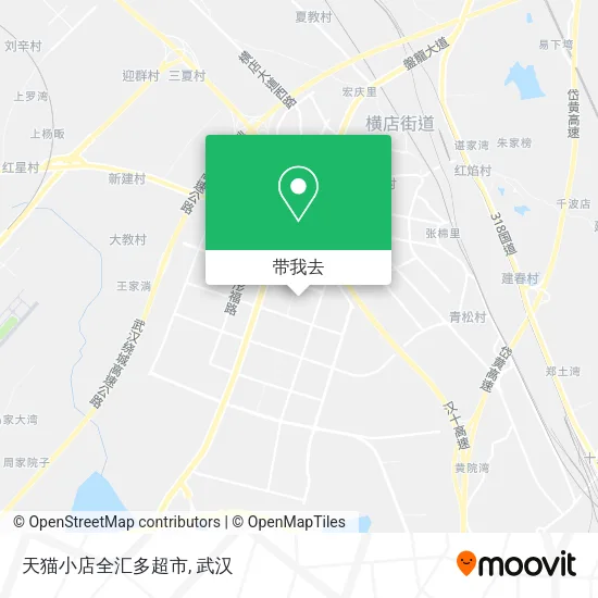 天猫小店全汇多超市地图