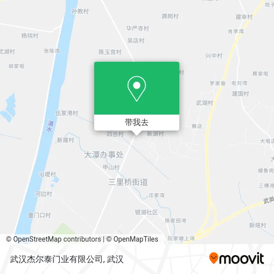 武汉杰尔泰门业有限公司地图