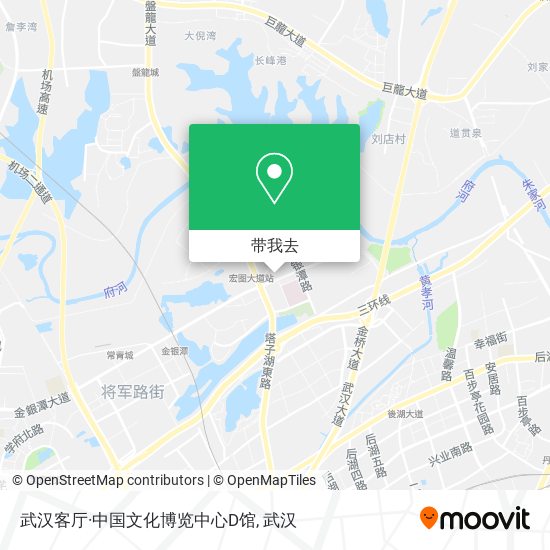 武汉客厅·中国文化博览中心D馆地图