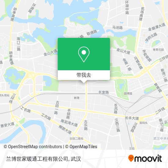 兰博世家暖通工程有限公司地图