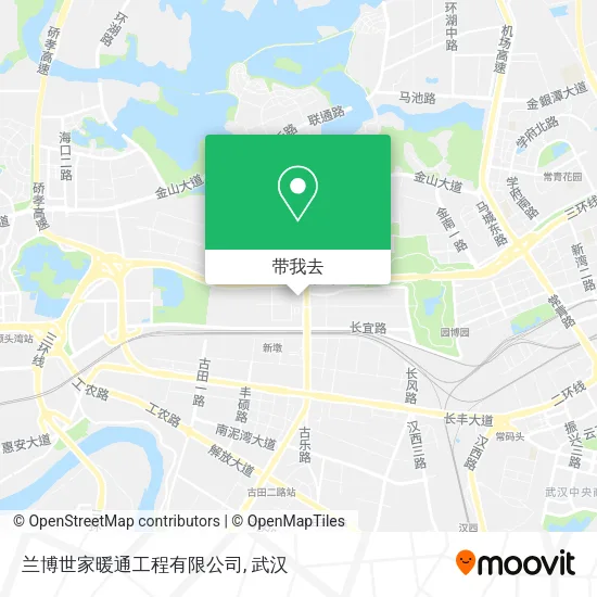 兰博世家暖通工程有限公司地图