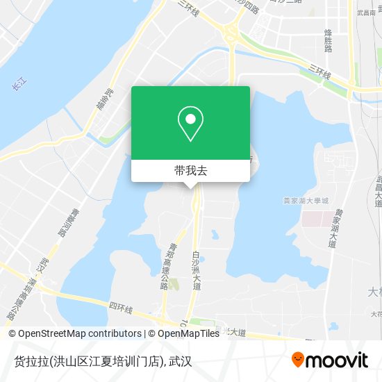 货拉拉(洪山区江夏培训门店)地图