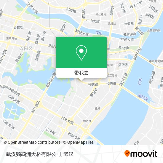 武汉鹦鹉洲大桥有限公司地图